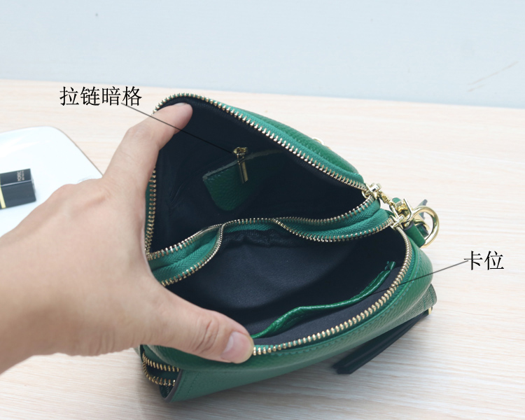 Túi da mini nữ 2019 mới thủy triều hè Messenger Túi nữ phiên bản Hàn Quốc của lớp đầu tiên của túi da nhiều lớp vai - Túi xách nữ túi xách công sở nữ