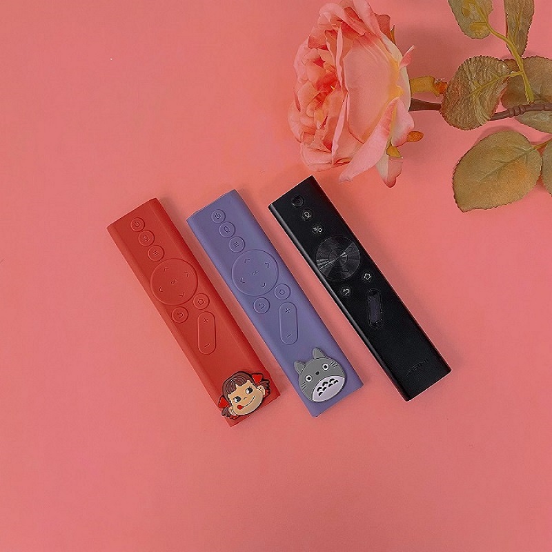 Extreme-meter H2slim H1S Aurora Z4X Home Silicone Projector Remote with cartoon protective sleeves