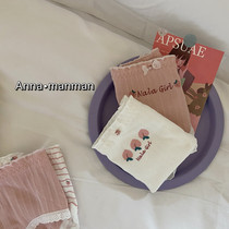 5 Dress Honey Peach Girl Sweet Fairy Pink Thread Cotton Japan Tie Peach Bag Hip Mid Waist Lady Underwear