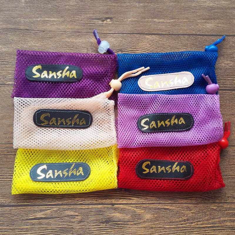 France Sansha Sansha Foot Toe Shoes Ballet Soft Shoe Practice Dance Shoes Mesh Bag Mesh Pocket Protection Bag