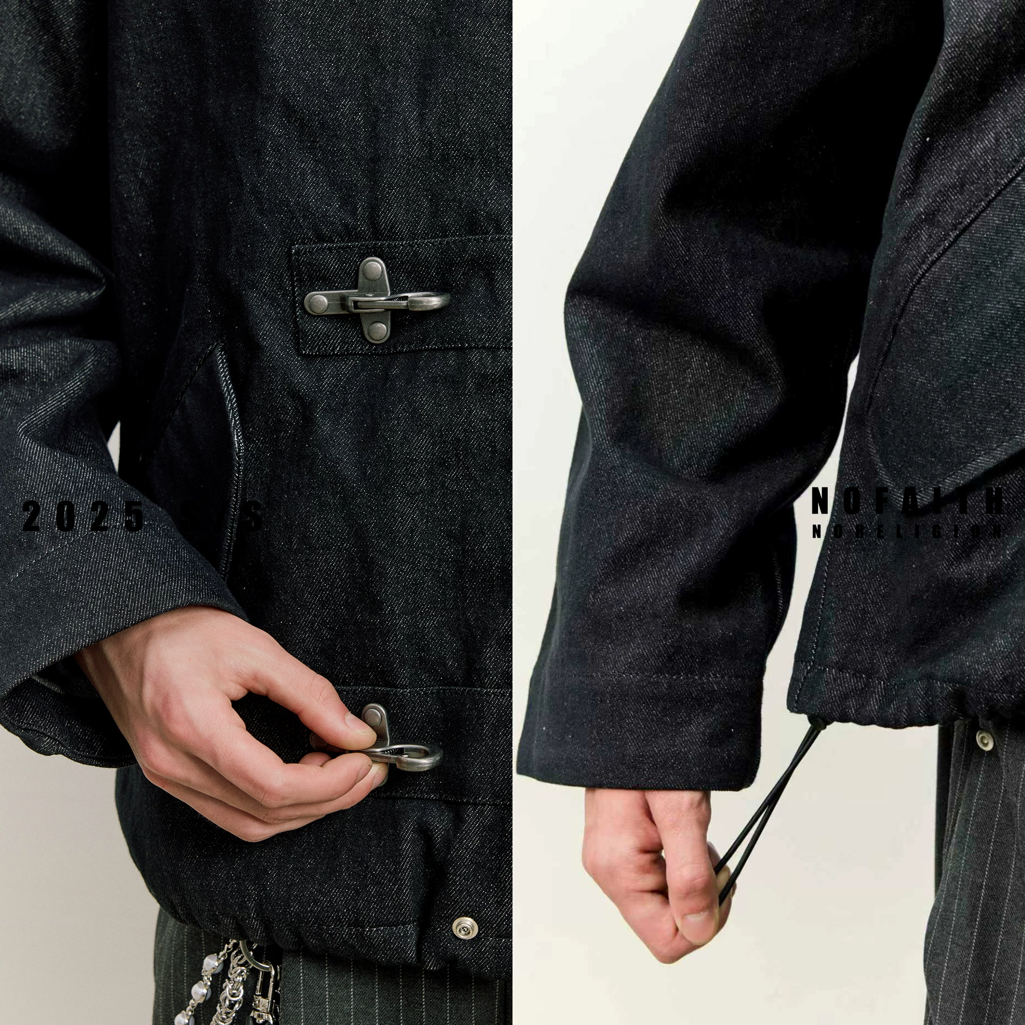 NOFAITH Cotton airplane, men's jacket, oversize