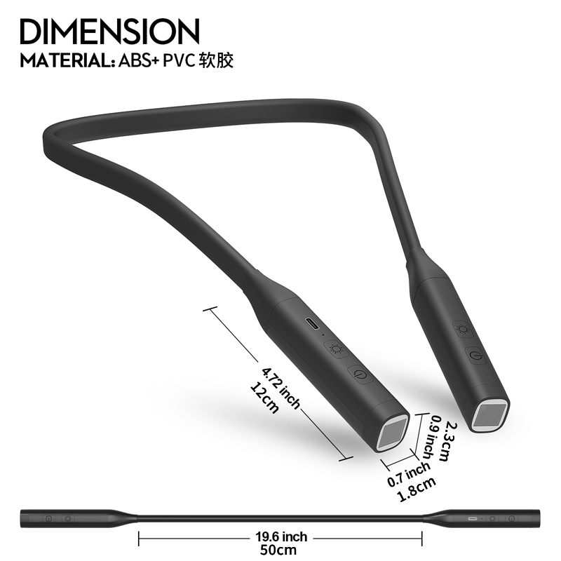 Reading Lamp, Wearable Neck Lamp, Auxiliary Lighting, Work Lamp, Student Eye Protection Reading Lamp, Versatile Shape Reading Lamp