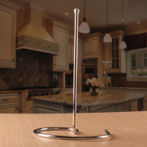 Universal crystal glass decanter drain rack Red wine wake-up wine drying rack Stainless steel wine glass rack