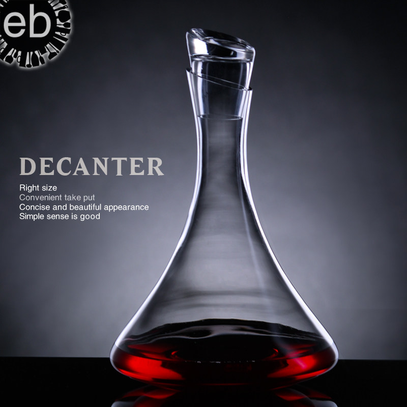 bomlus Bolassu long with lid red wine decanter Decanter Crystal Glass Wake-up Wine Jug Wine Jug Home