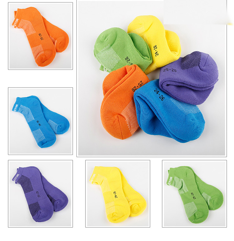 VICTOR Weikdo badminton Sox men's cotton socks short barrel professional sports socks towel bottom SK129