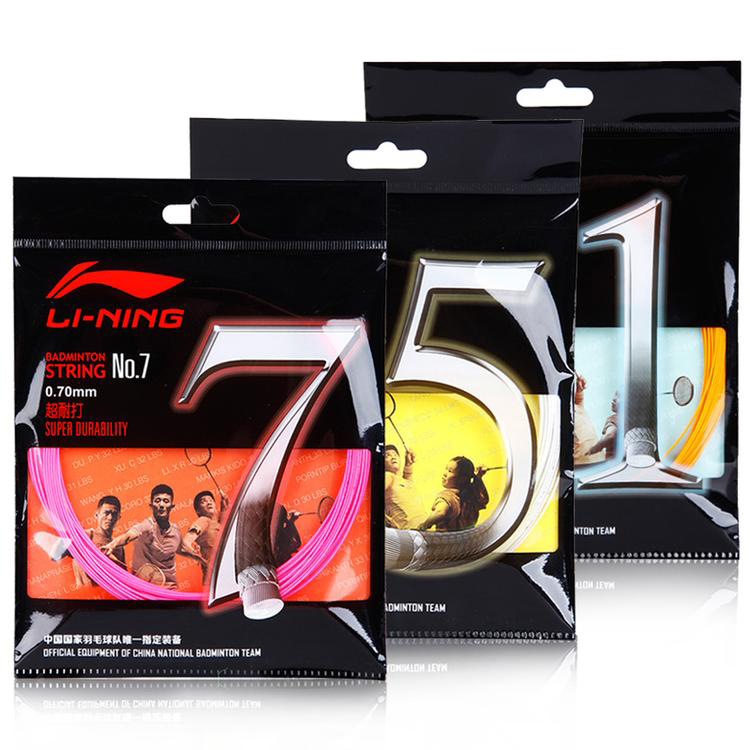 Li Ning badminton Line 1 Line 1 5 7 Line 7 resistant to high rebound professional Offensive Racket Line Network Route