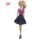 Fuhuada Barbie Girl Toy Dress Up Set Quần áo Thời trang giản dị Đầm trẻ em Chơi Nhà búp bê - Búp bê / Phụ kiện