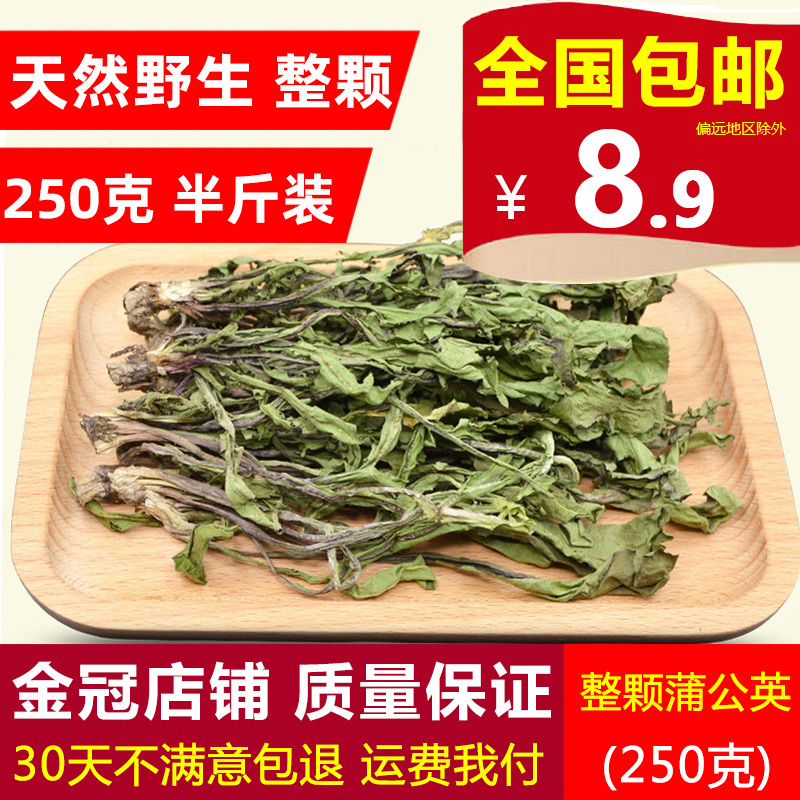 With roots, wild whole dandelion Pentin new dandelion root flower tea Chinese medicinal materials Farm new products