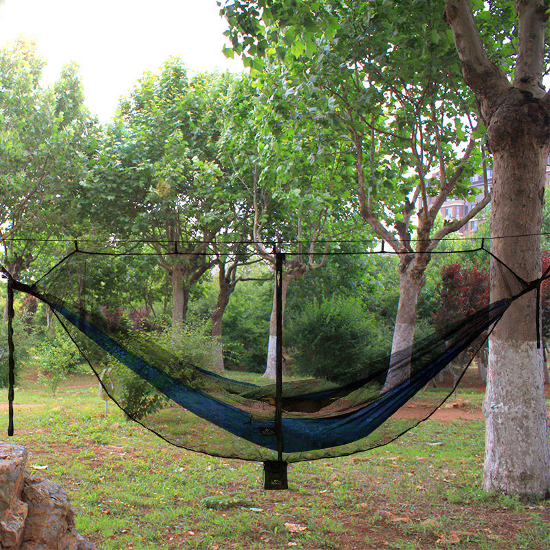Hanging Bed With Mesh Hood 360 Degrees Anti Mosquito Anti-Wind Sand Outdoor Camping Nylon Mosquito Nets Cloth Light And Thin Portable Mosquito Nets