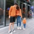 LUSON cha mẹ mặc con mùa đông bé trai áo len gia đình ba trẻ em áo len áo thun mẹ và con gái nhà đầy đủ