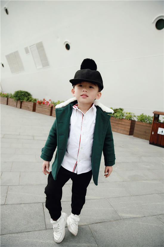 Manteau enfant LUSON en flanelle - Ref 2160789 Image 19