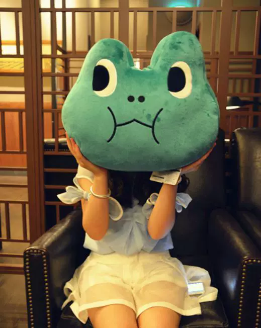 Gấu nâu ủ gối sang trọng tay gối bìa can thiệp văn phòng nam dễ thương và sinh viên nữ chợp mắt đệm gối xe - Trở lại đệm / Bolsters