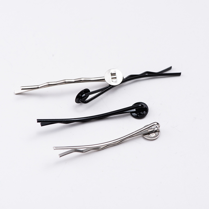 DIY Ornament Accessories 42MM wave Adhesive Hairpin Hairpin Hairpin Clip Hairpin Clip Material