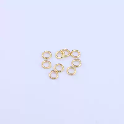 0 7*4mm Open ring C ring Single ring connecting ring Hanging ring Jewelry hanging ring diy handmade O ring Metal circle