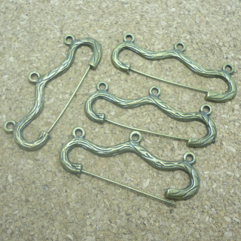 Broche en Alliage argent plaqué or - Ref 1177674 Image 3