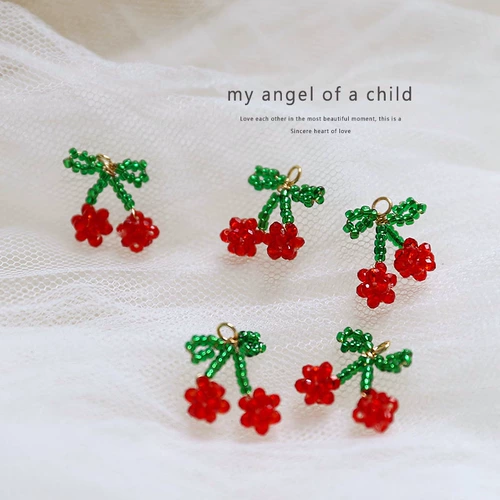 Плетеная подвеска, аксессуар ручной работы, серьги