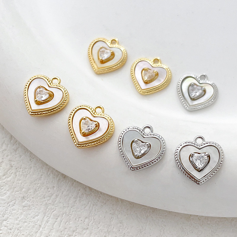 14k18k包金保色九字针9针铜镀金耳饰，如何选择最合适的DIY手链吊坠配件？