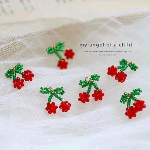 Плетеная подвеска, аксессуар ручной работы, серьги