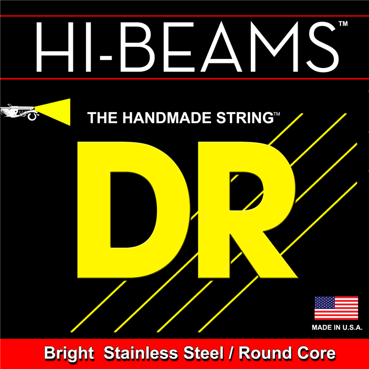 DR HI-BEAMS MR Series Four-String Stainless Steel Bass String Electric Bass String