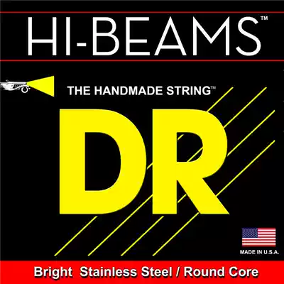 DR HI-BEAMS MR series five-string stainless steel bass string electric bass string