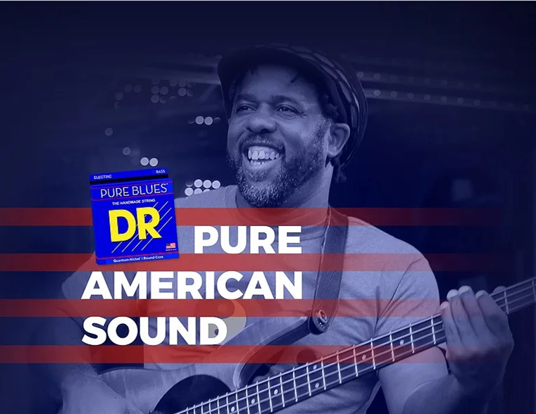 DR PURE BLUE PB-40 PB-45 PB-50 QUANTUM Nickel FOUR-string ELECTRIC bass bass String