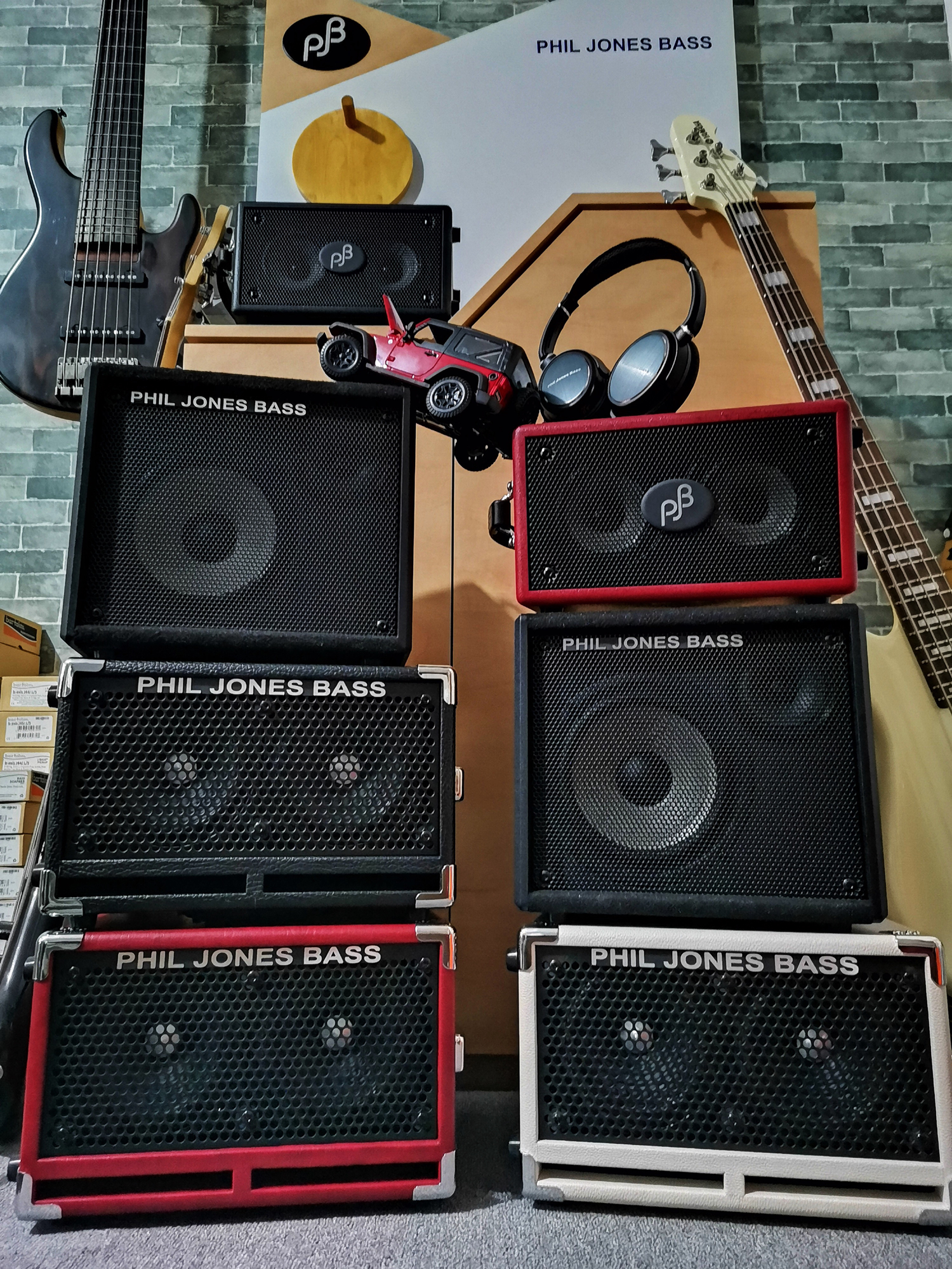 PJB Mirco7 BG75 Session77 BG110 X4 bass electric bass split speaker