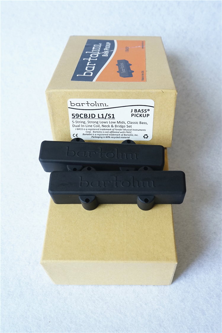 Line Goods Beauty Bartolini 59CBJD L1 S1 Five Strings Jazz Bass Pickup