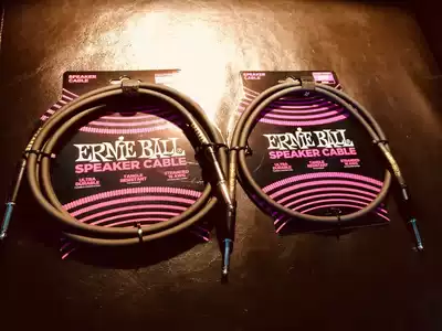 Ernie Ball P06071 P06072 6 5mm straight head speaker cable Two-piece speaker cable