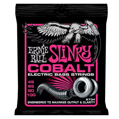 Ernie Ball 2734 Cobalt Extra Slinky Cobalt coated electric bass string