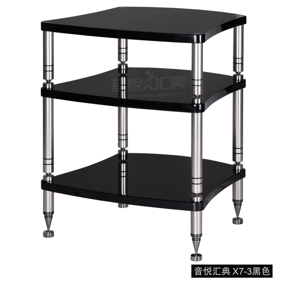 Yinyue Huidian X7-3 black piano paint premium audio rack rack audio rack power amplifier rack equipment rack