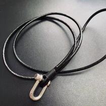 Leather rope steel chain hanging ring installation fee and other accessories