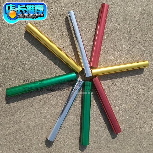 Aluminum alloy baton diameter 38mm relay baton color baton athletics baton competition games