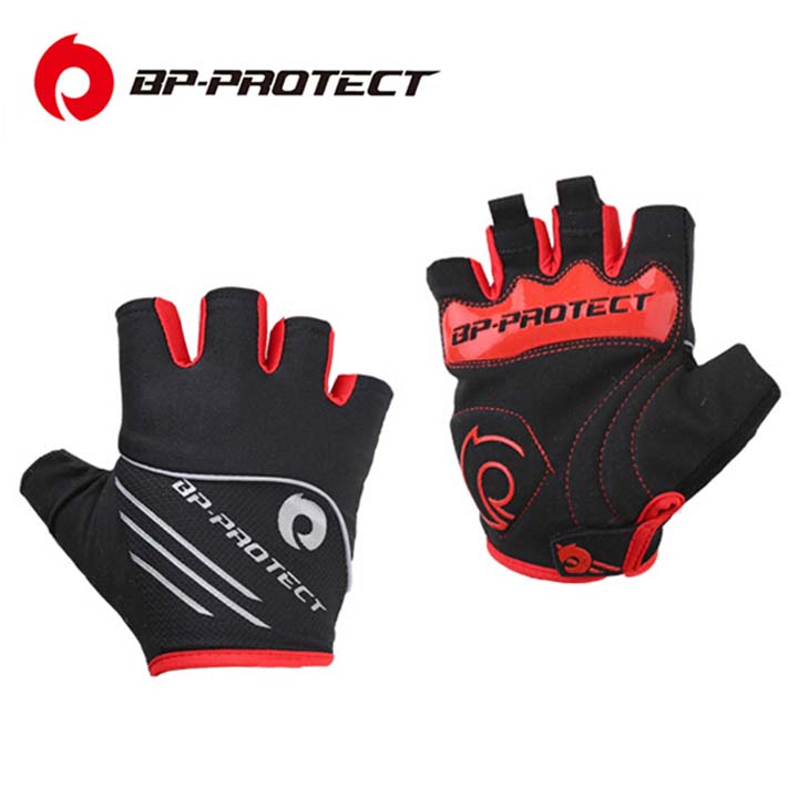 Half-finger cycling gloves summer bicycle short-finger gloves men and women mountain bike gloves wear-resistant silicone palm pad breathable