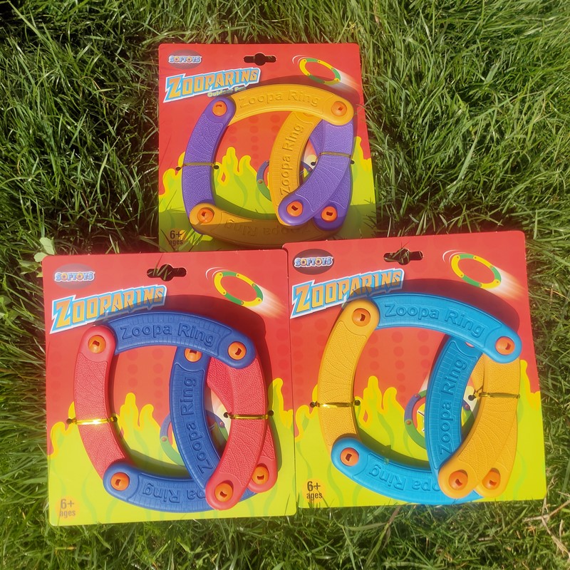 SOFTOYS Children's indoor outdoor parent-child safety sports EVA soft frisbee flying ring flying saucer new product