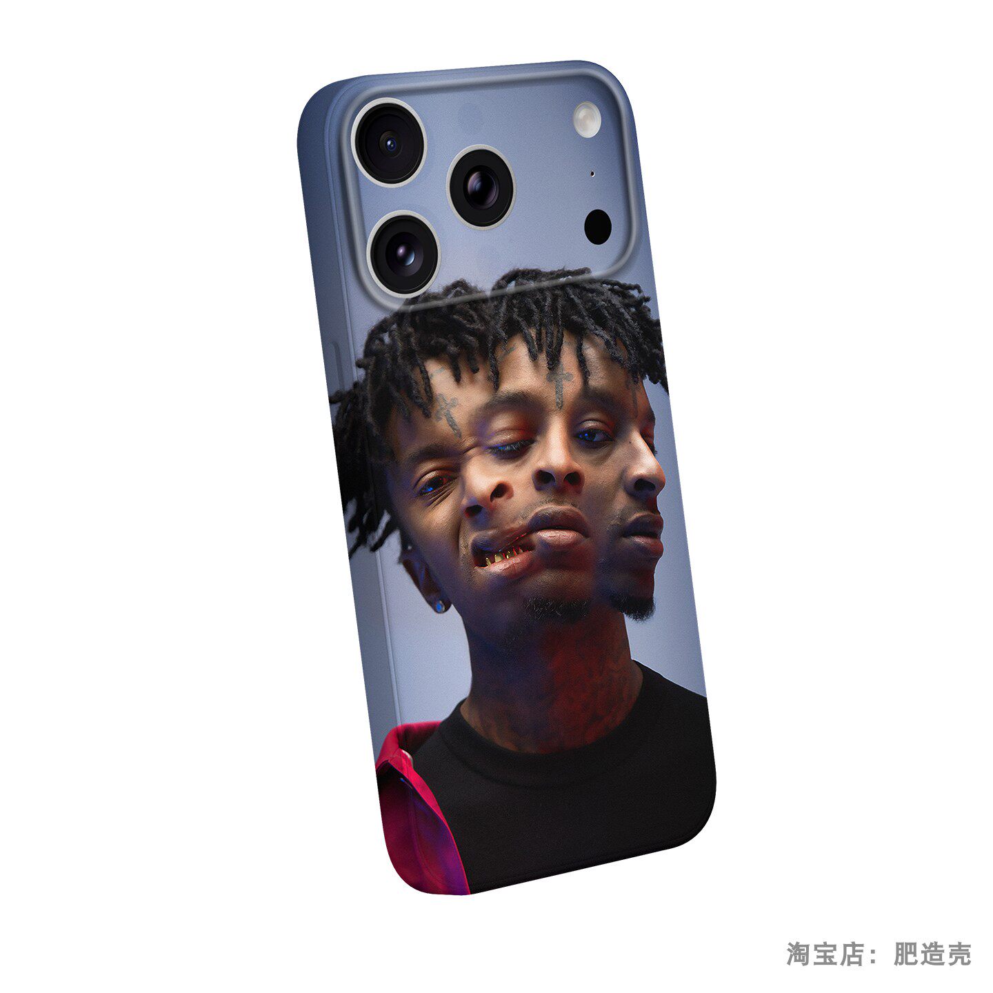 21 Savage Album Art & Portrait 15 iPhone Case