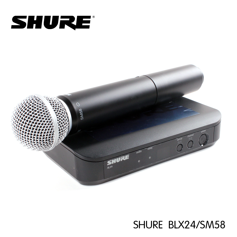 Shure BLX14 CVL lavalier BLX24 SM58 handheld conference one-for-one microphone Guobang