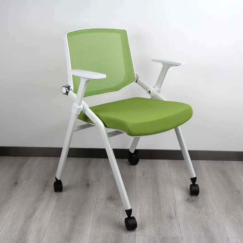 Folding training chair with table board meeting chair student table and chair integrated with writing board news chair meeting chair