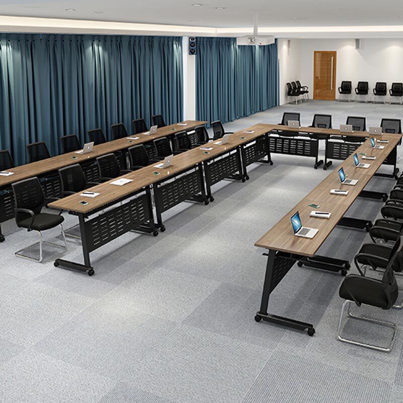 Conference table long table simple modern long desk desk chair training table folding meeting table training institution