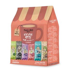 6款！日本动漫风抹茶味速溶奶茶