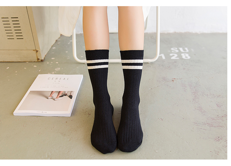 Vớ nữ vớ vớ cotton Mùa xuân và mùa thu tat nu co ngan cao cap
