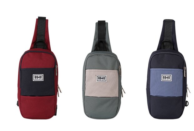8848 túi ngực nam Túi Messenger thể thao giản dị vải nam túi đeo vai Phiên bản Hàn Quốc của triều Oxford vải nhỏ ba lô túi cnk