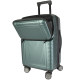 POLO trolley case zipper front flap anti-computer business 20-inch boarding silent case frosted suitcase