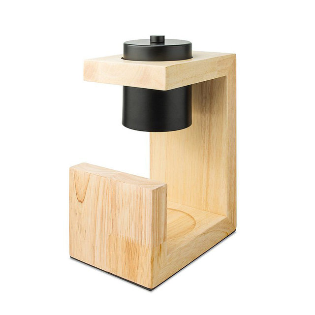 Japanese-Style Wooden Aromatherapy Wax Melting Lamp, Fragrance Melting Candle Lamp, Timer Bedroom Bedside Table Lamp, Small Night Light, Ambient Light, Gift