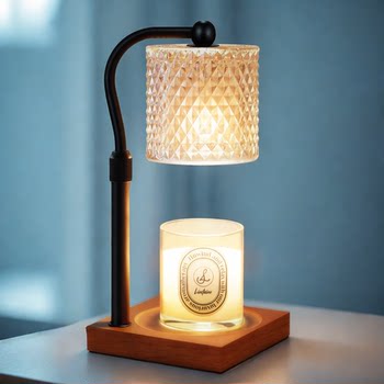 Retro Accessible Luxury Aromatherapy Lamp, Adjustable Wax Melting Lamp, Fragrance Melting Candle Lamp, Timed Bedside Table Lamp, Night Light, Atmospheric Lighting