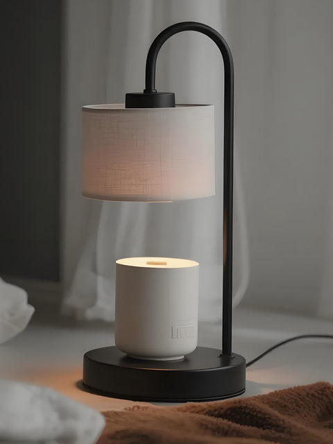Simple Aromatherapy Wax Melting Lamp, Fragrance Melting Candle Lamp, Timed Bedroom Bedside Table Lamp, Night Light, Ambient Light, Reading Light