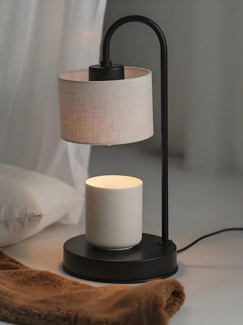 Simple Aromatherapy Wax Melting Lamp, Fragrance Melting Candle Lamp, Timed Bedroom Bedside Table Lamp, Night Light, Ambient Light, Reading Light