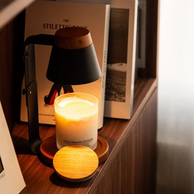 Nordic Simple Adjustable Night Light, Wax Melting Lamp, Candle Melting Lamp, Decorative Table Lamp, Aromatherapy Candle Lamp, Bedroom Bedside Lamp