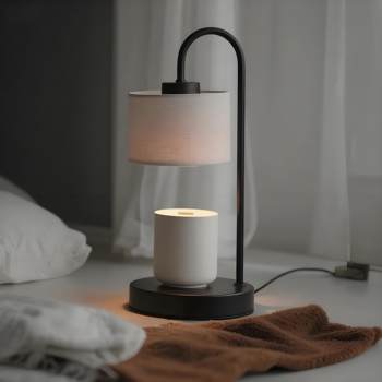 Simple Aromatherapy Wax Melting Lamp, Fragrance Melting Candle Lamp, Timed Bedroom Bedside Table Lamp, Night Light, Ambient Light, Reading Light