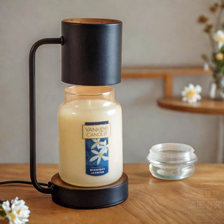 Fragrance wax lamp nordic fireless scented candle lamp bedside table lamp bedroom atmosphere lamp melt candle lamp night light