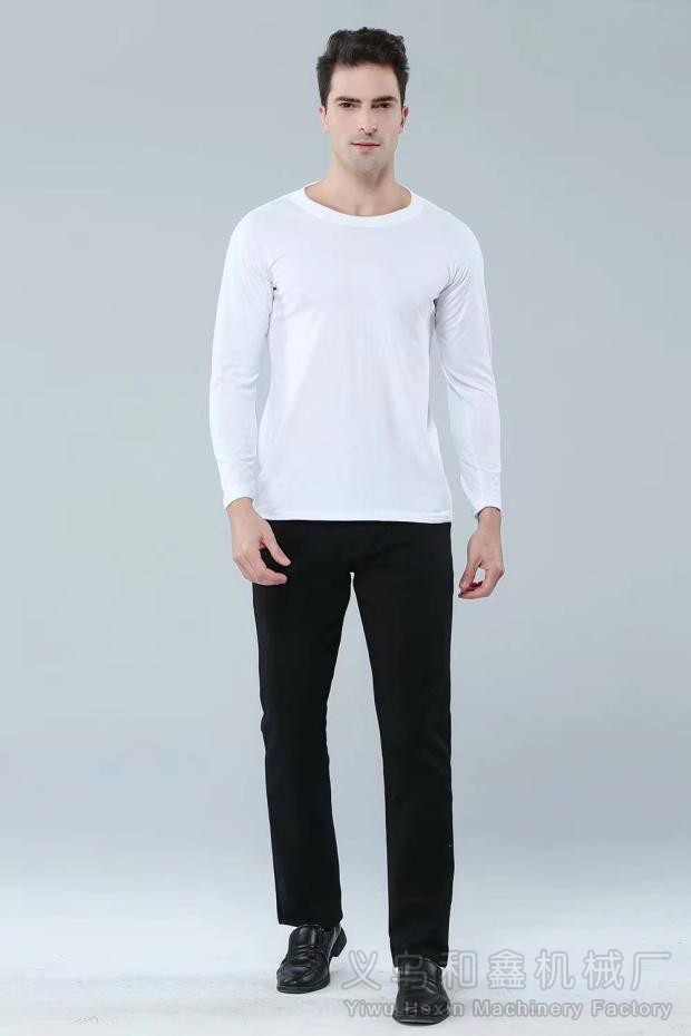 Thermal transfer special T-shirt long-sleeved wholesale blank modal white T adult sublimation advertising shirt cultural shirt